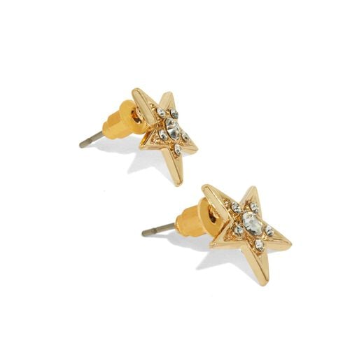Mini star stud earrings